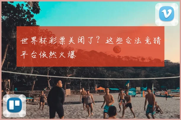 世界杯彩票关闭了?这些合法竞猜平台依然火爆